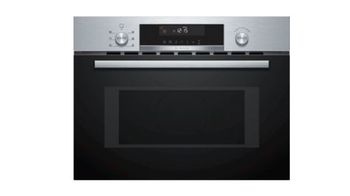 Horno Microondas - Bosch CMA585GS0, Acero Inoxidable, Abatible, Convencional