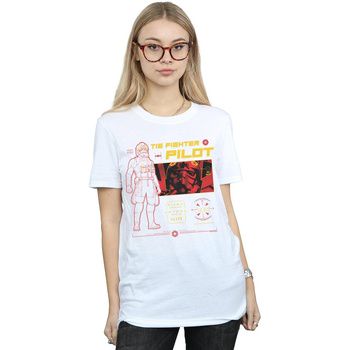 Disney Camiseta manga larga Tie Fighter Pilot para mujer