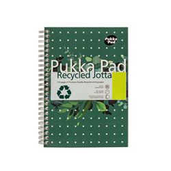 Pukka Pad Recycled Ruled Wirebound Notebook 110 Pages A5 (3 Pack)