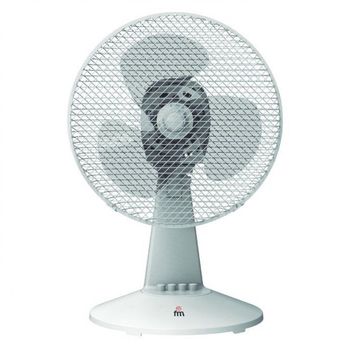 Fm Calefacción SB-130 Ventilador de Sobremesa 30W Blanco