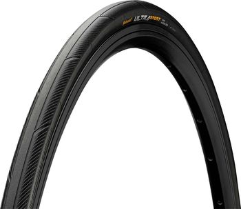 Continental Ultra Sport III Folding Road Tyre, Black