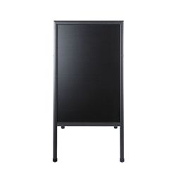 Bi-Office A-Frame Chalkboard 600x1200mm Black