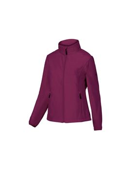 Chaqueta soft-tech joluvi sherpa 2.0 mujer orquidea oscuro