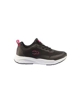 Zapatillas de running john ronel negro mujer