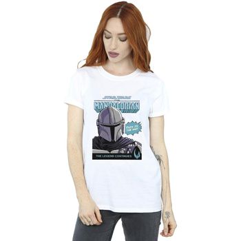 Star Wars The Mandalorian Camiseta manga larga BI45801 para mujer