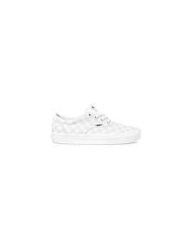 Zapatillas vans doheny (checkerboard) mujer blanco