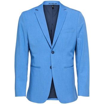 Selected Chaquetas 16088563 SLIM-LIAM-BRIGHT COBALT para hombre