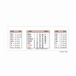 At-A-Glance Calendar Refill 2025 3SR25