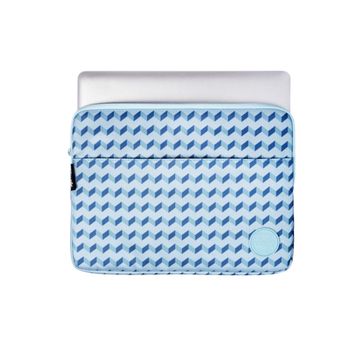 Smile Blue Geometric Funda para Portátil 13