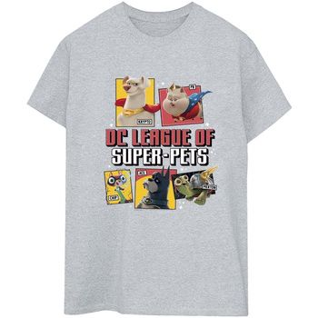 Dc Comics Camiseta manga larga DC League Of Super-Pets para mujer