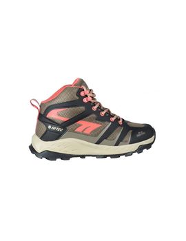 Botas de montaña hi-tec toubkal mid waterproof black/taupe/georgi