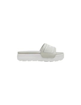 Chanclas puma karmen slide putty blanco mujer