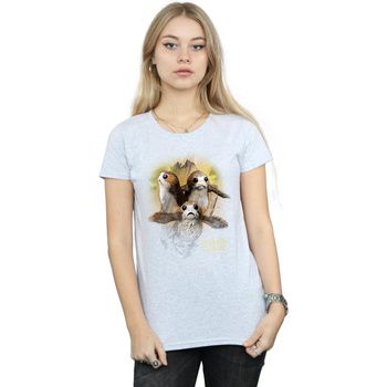 Disney Camiseta manga larga The Last Jedi para mujer