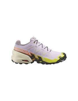 Zapatillas de trail salomon speedcross 6 lila/negro mujer