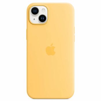 Apple MagSafe Funda Silicona iPhone 14 Plus Resplandor solar - MPTD3ZM/A