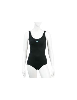 Bañador de natación aquarapid costume intero mujer negro