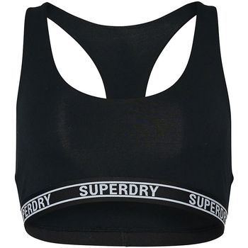 Superdry Sujetador deportivo TOP W3110357A MULTILOGO CROP para mujer