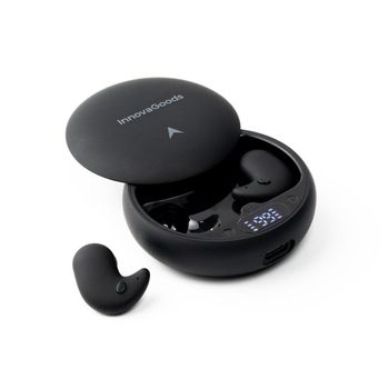 InnovaGoods Ig7826918 Mini Auriculares Invisibles Bluetooth para Dormir Negros