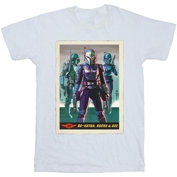 Disney Camiseta manga larga The Mandalorian para hombre