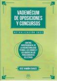 Vademecum De Oposiciones Y Concursos. Actualizacion 2022