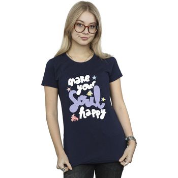 Disney Camiseta manga larga The Little Mermaid Happy para mujer