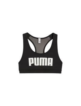 Sujetador deportivo de fitness puma 4keeps negro mujer