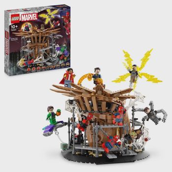 Set de juguetes de construcción LEGO Marvel 76261 Batalla Final de Spider-Man; recrea el emocionante