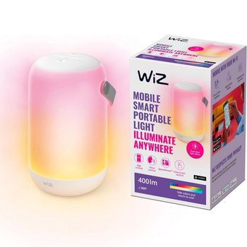 WiZ Lámpara Móvil Portátil WiFi 13.5W 400lm RGB