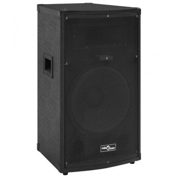 VidaXL Altavoz Pasivo Profesional HiFi 1000W Negro