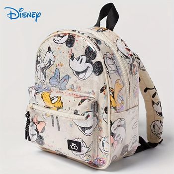 1 mochila de hombro nueva para mujeres con estampado de Mickey en colaboración con Disney