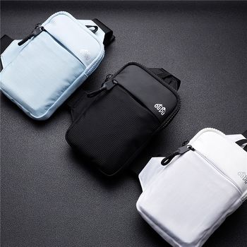 Mini Bolsos cruzados impermeables de colores sólidos, Bolsos bandolera casuales ligeros y duraderos para viajes diarios por la ciudad, al aire libre