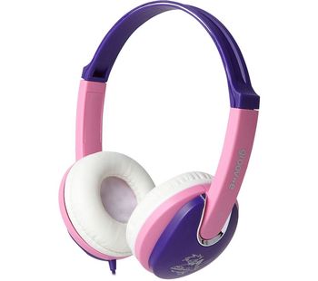 KIDDIEZ GV-591-VP Kids Headphones - Violet & Pink, Violet