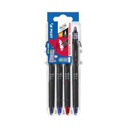 Pilot FrXiion Set2Go Rollerball Synergy Clicker Pens Assorted Pack 4