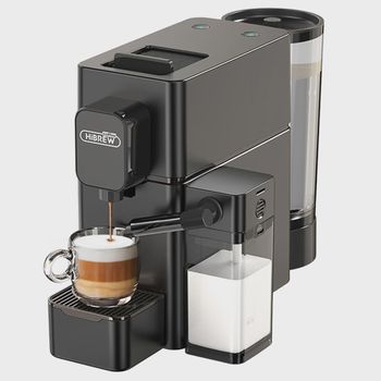 HiBREW H15 Máquina de Café en Cápsulas de un Solo Uso, extracción de alta presión de 20