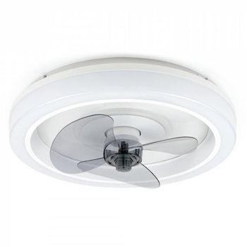 Noaton 12045W Ventilador de Techo con Luz LED y Mando 26W Dorado