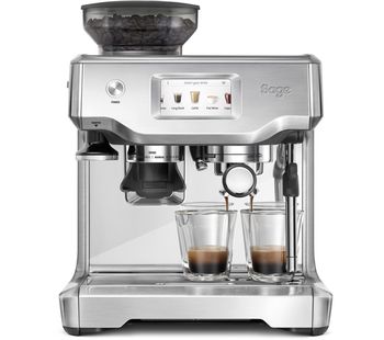 SAGE The Barista Touch Bean to Cup Coffee Machine - Stainless Steel & Chrome, Stainless Steel