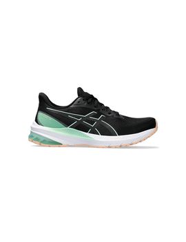 Zapatillas de running asics gt-1000 12 mujer negro/ menta