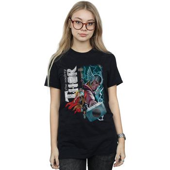 Marvel Camiseta manga larga The Mighty Thor Mighty Duo para mujer