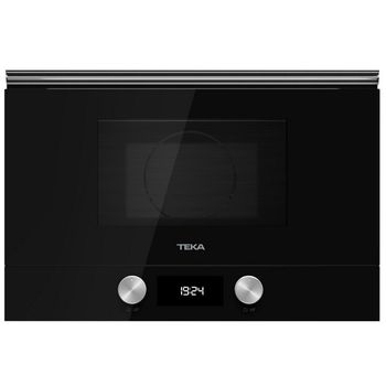 Teka ML 8220 BIS Microondas Integrable con Grill 22L 850W Cristal Negro