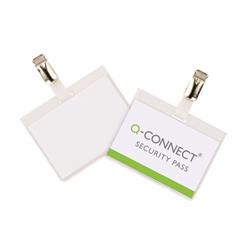 Q-Connect Security Badge 60x90mm (Pack of 25) Ref KF01562