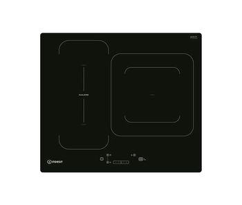 Placa inducción indesit ib 44q60 ne 3 zonas 60cm negro