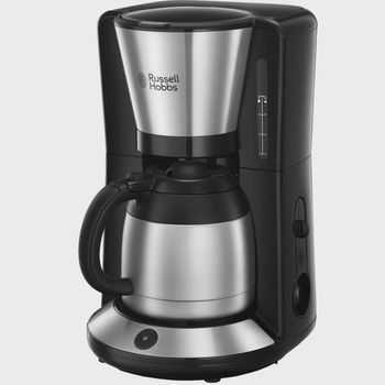 Russell Hobbs Cafetera De Goteo Adventure 24020-56 | 12 Tazas, Jarra Térmica De 1L, Soporte De