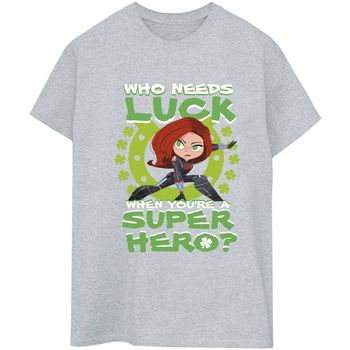 Marvel Camiseta manga larga St Patrick's Day Luck para mujer