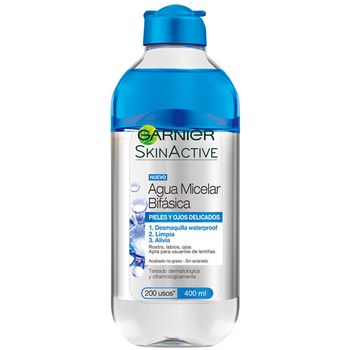 Garnier Desmaquillantes & tónicos Skinactive Agua Micelar Sensitve para mujer