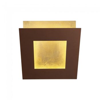 Aplique de pared led dalia oro (18w)