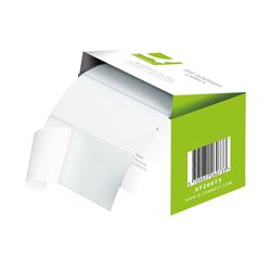 Q-Connect Address Label Roll Self Adhesive 76x50mm White - KF71459