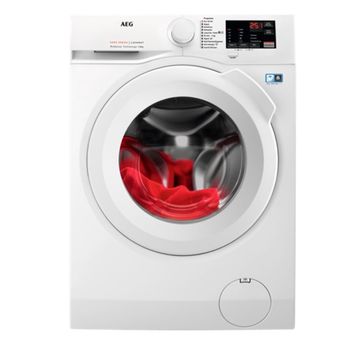 Lavadora Libre Instalación - AEG LFA6I8272A, 8 Kg y 1200 RPM, Blanco