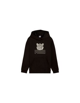 Sudadera puma essentials+ tropicat hoodie flecce niña