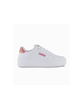 Zapatillas champion rebound platform glitz low cut mujer blanco r