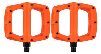 Par de pedales planos dmr v8 naranja